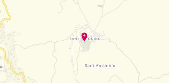 Plan de Jean Marc et Sylviane GRAZIANI, Village San Antonino, 20220 Sant'Antonino