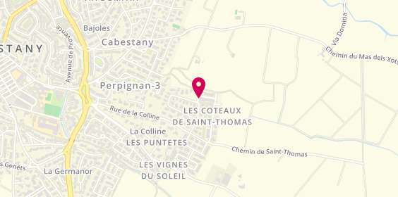 Plan de Bati-Menau Constructions, 58 Rue Lucie et Raymond Aubrac, 66330 Cabestany