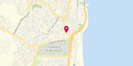 Plan de Nord Facade Projection, Rue Josephine Poggi, 20600 Bastia