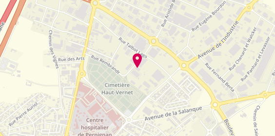 Plan de Entreprise YAVUZ, 575 Rue Aristide Bergès, 66000 Perpignan