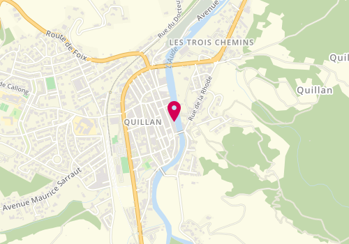 Plan de WIGHAM Ian, Route de Foix Maison de Garde Barriere 46, 11500 Quillan