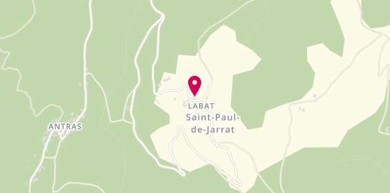 Plan de ESQUIROL Laurent Paul Georges, hameau de Labat, 09000 Saint-Paul-de-Jarrat