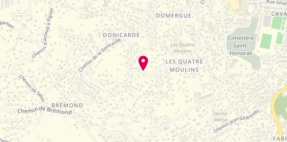 Plan de GORY Frédéric, 745 Chemin 4 Moulins, 83500 La Seyne-sur-Mer