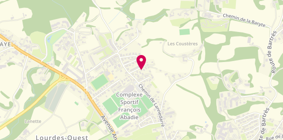 Plan de Sopena Bâtiment, 10 Rue des Epoux Chayé, 65100 Lourdes
