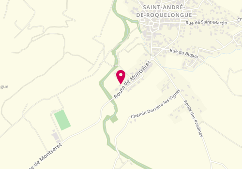 Plan de GASQUE Joseph, 26 Route de Montseret, 11200 Saint-André-de-Roquelongue
