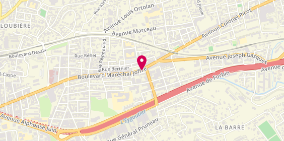 Plan de Rgb, 514 Boulevard Maréchal Joffre, 83200 Toulon