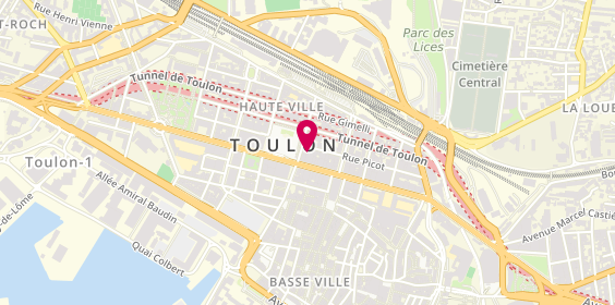 Plan de Apr, 5 Rue Picot, 83000 Toulon
