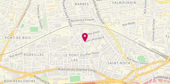 Plan de Lf Provence Construction, le Gerfaut
235 Rue Lacordaire, 83200 Toulon