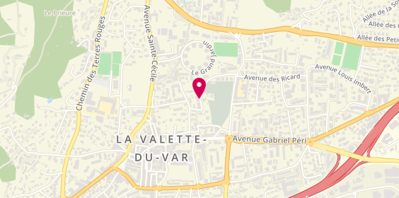 Plan de TANGUY Eddy, Residence le Grand Jardin Bt A8
Avenue Grenadier Empire Chabaud, 83160 La Valette-du-Var