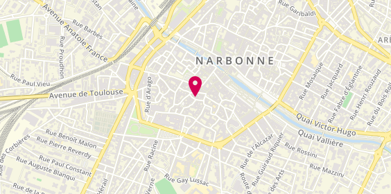 Plan de A.S Renovation, 10 Rue Cassignol, 11100 Narbonne