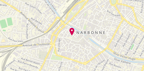 Plan de ALPYILDIZ Birol, 6 Rue Turgot 2e Etage Appt 21, 11100 Narbonne