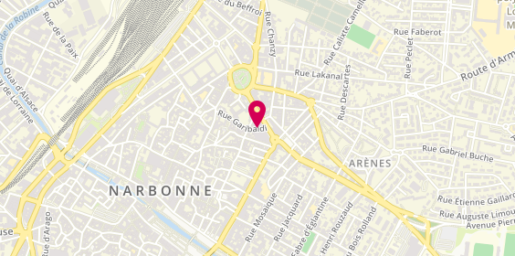 Plan de Salette Paul Serge, 2 Rue Garibaldi, 11100 Narbonne