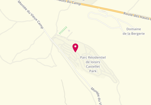 Plan de JANDOUBI Mejdi, 268 Castellet Park 2810 Montée Vieux Camp, 83330 Le Castellet