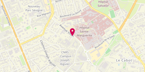 Plan de Badolato Maxime, 18 Avenue Viton, 13009 Marseille