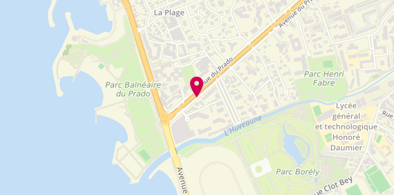 Plan de Alpha Bat, 565 Avenue du Prado, 13008 Marseille