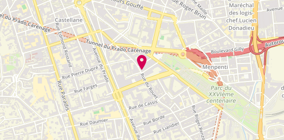Plan de Paca Batiment, 69 Rue du Rouet, 13008 Marseille