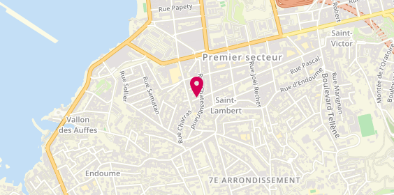 Plan de M. Videv Vidio, 80 Rue Sauveur Tobelem, 13007 Marseille