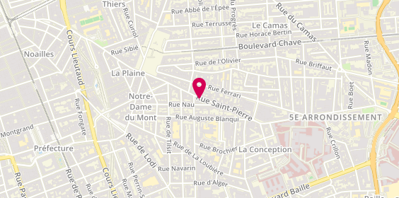 Plan de J.H Bat, 44 Rue Saint Pierre, 13005 Marseille