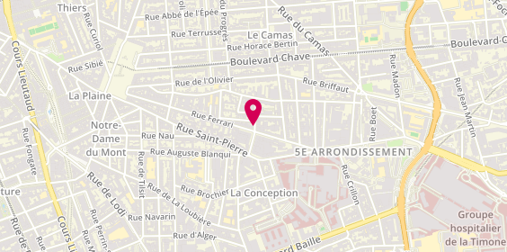 Plan de DOBREV Gabriel, 27 Rue Vitalis, 13005 Marseille