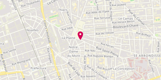 Plan de Stra, 4 Rue Saint Pierre, 13006 Marseille