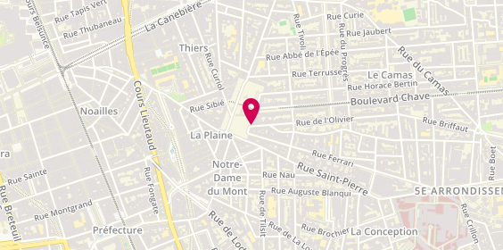 Plan de SAS Pro Btp Decor's, 47 Place Jean Jaurès, 13005 Marseille