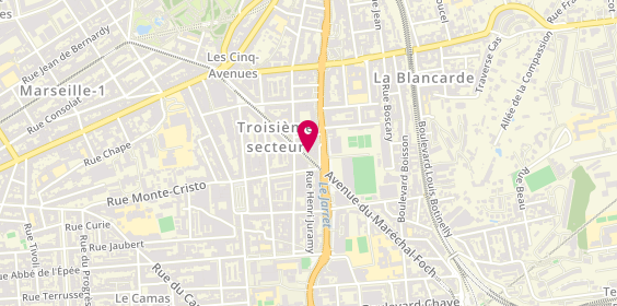 Plan de Alsobat, 37 Avenue Maréchal Foch, 13004 Marseille