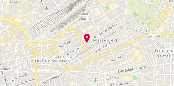 Plan de Cmt, 10 Rue Jean de Bernardy, 13001 Marseille