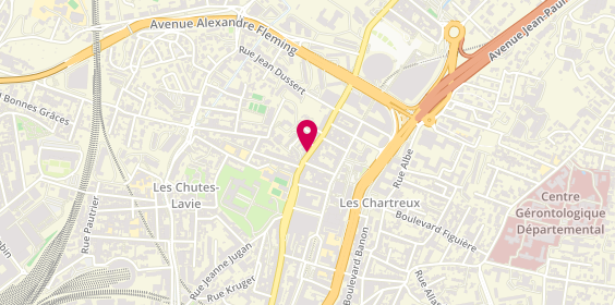 Plan de BATIMAT Giordanengo, 9 Avenue Saint Just, 13004 Marseille