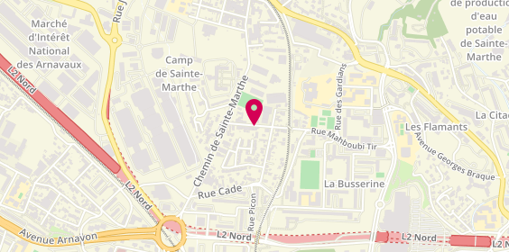 Plan de Gindre Batiment Services, 24 Boulevard Jourdan, 13014 Marseille