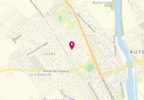 Plan de ANFOUH Larbi, 14 Rue Hirondelles, 31190 Auterive