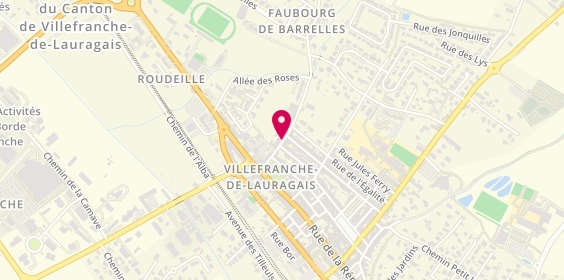 Plan de O Vert Dure, (O Vert Dure)
32 Rue Waldeck Rousseau, 31290 Villefranche-de-Lauragais