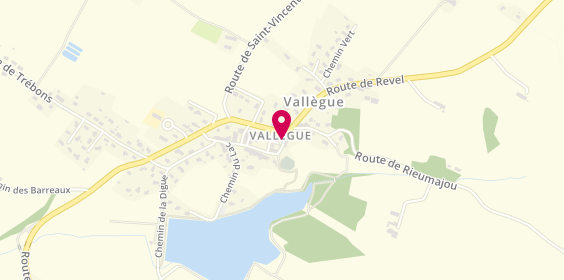 Plan de Taurines Franck, Village, 31290 Vallègue