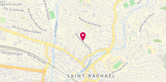 Plan de IDRISSI Rachid, 302 Avenue de Verdun, 83700 Saint-Raphaël