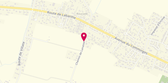 Plan de B Batiment Services, 209 Chemin Lanasse, 31860 Labarthe-sur-Lèze