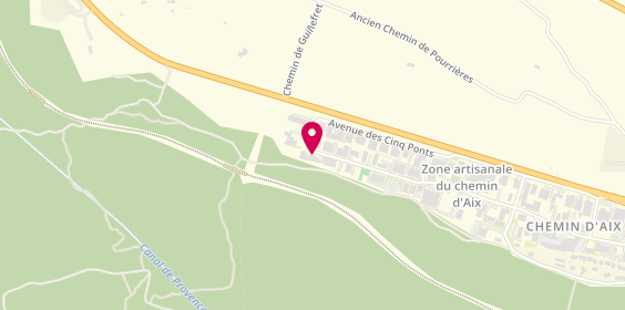Plan de Baltz Maçonnerie & Fils, 564 avenue des 5 Ponts, 83470 Saint-Maximin-la-Sainte-Baume