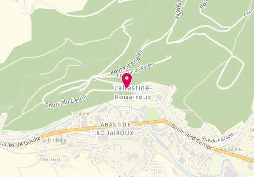 Plan de Zalovo Patrick, 10 Route du Castel, 81270 Labastide-Rouairoux