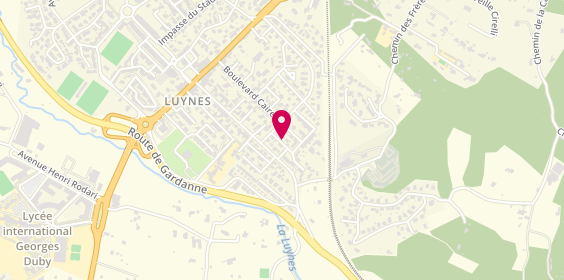 Plan de M2g Construction, Luynes Route Gardanne Luynes, 13080 Aix-en-Provence