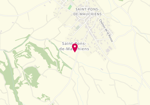 Plan de Maconnerie la Saint Ponnaise, Chemin de la Ronze, 34230 Saint-Pons-de-Mauchiens