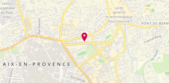 Plan de SV Renov - Maçonnerie Aix en Provence, 35Avenue
Sainte Victoire, 13100 Aix-en-Provence