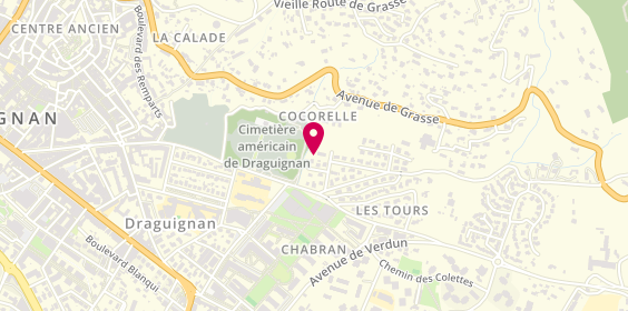 Plan de ORTAS Laurent, 111 Avenue Albert Calmette, 83300 Draguignan
