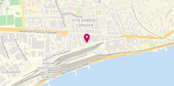 Plan de Batima, 24 avenue de la Roubine, 06150 Cannes