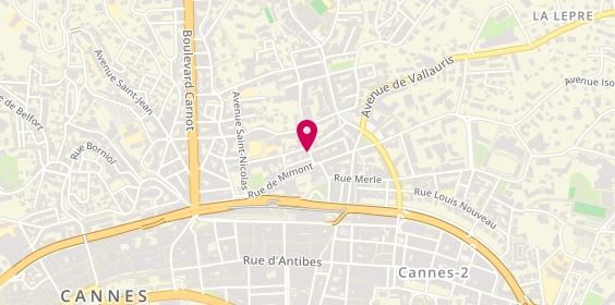 Plan de Gaillard Christophe, Villa Lutecia 6 Rue Doct Calmette, 06400 Cannes