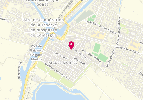 Plan de Sgf Btp Construction, 116 Rue des Marchands Zone Aménagement Terre de Camargue Ii, 30220 Aigues-Mortes