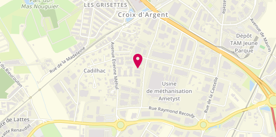 Plan de Sam Rénovation, 494 Rue de la Jasse de Maurin, 34070 Montpellier