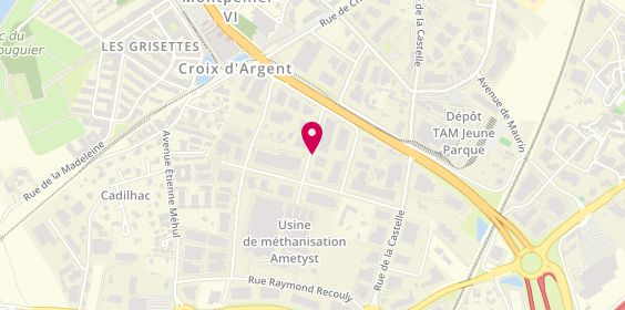 Plan de Totem Habitat, 167 Rue Mehdi Ben Barka, 34070 Montpellier