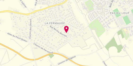 Plan de CF Construction, 395 Rue Berthe Morisot, 34430 Saint-Jean-de-Védas
