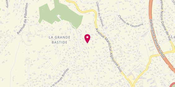 Plan de Manduzio Ulysse, 275 Chemin Grande Bastide, 06250 Mougins