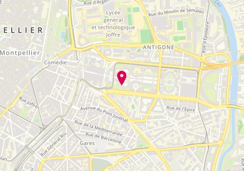 Plan de Sheika Multitravaux, 7 Place Nombre d'Or, 34000 Montpellier