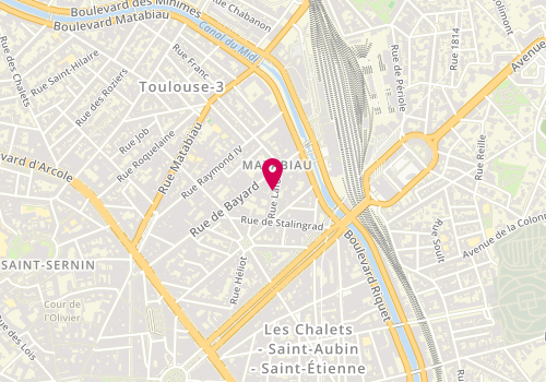 Plan de M. Ben Mohand-Said Madjid, 11 Rue Lafon, 31000 Toulouse