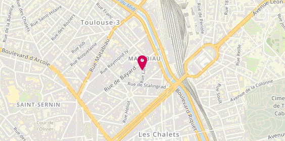 Plan de M. Ben Mohand-Said Madjid, 11 Rue Lafon, 31000 Toulouse